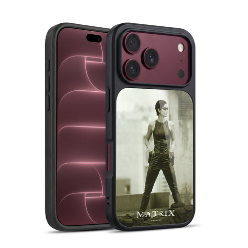 The Matrix Key Art Trinity Gel Armour Case For Apple iPhone 18 Pro