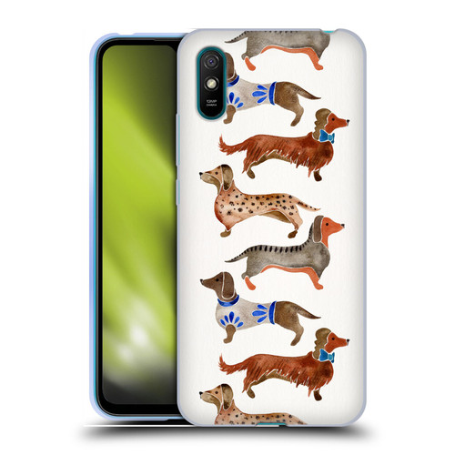 Cat Coquillette Animals Dachshunds Soft Gel Case for Xiaomi Redmi 9A / Redmi 9AT