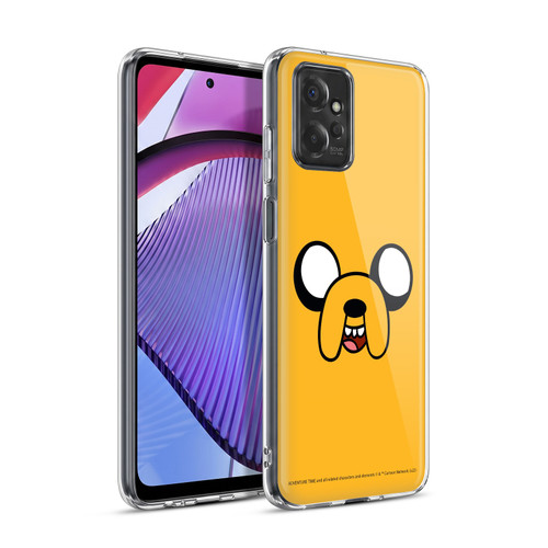 Adventure Time Graphics Jake The Dog Soft Gel Case for Motorola Moto G Power (2023)