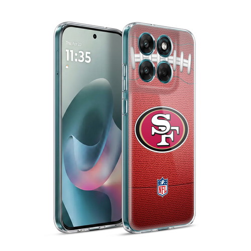 NFL San Francisco 49ers Graphics Football Soft Gel Case for Motorola Moto G77