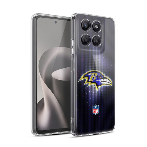NFL Baltimore Ravens Artwork LED Soft Gel Case for Motorola Moto G37 Power