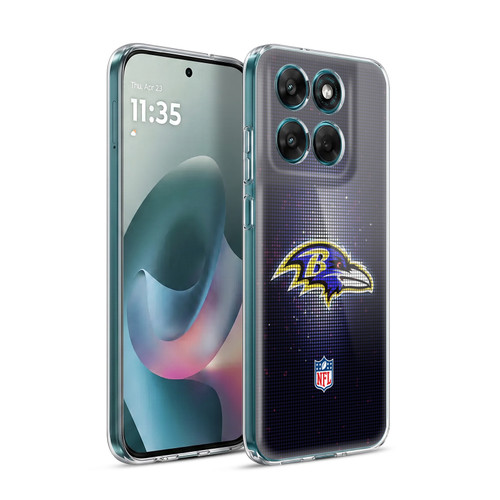 NFL Baltimore Ravens Artwork LED Soft Gel Case for Motorola Moto G77