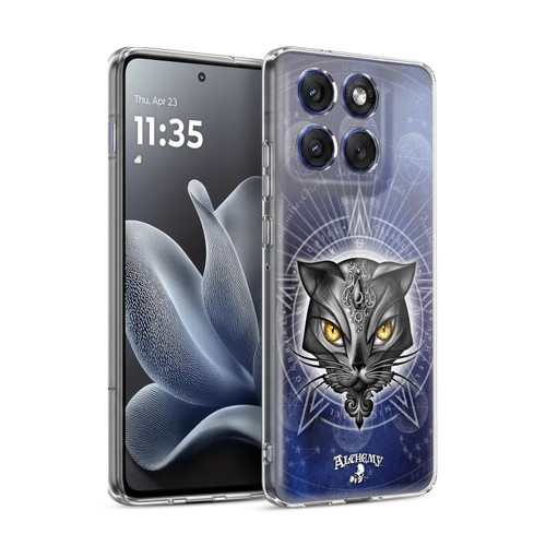 Alchemy Gothic Cats Star Of Ailouros Soft Gel Case for Motorola Edge 70