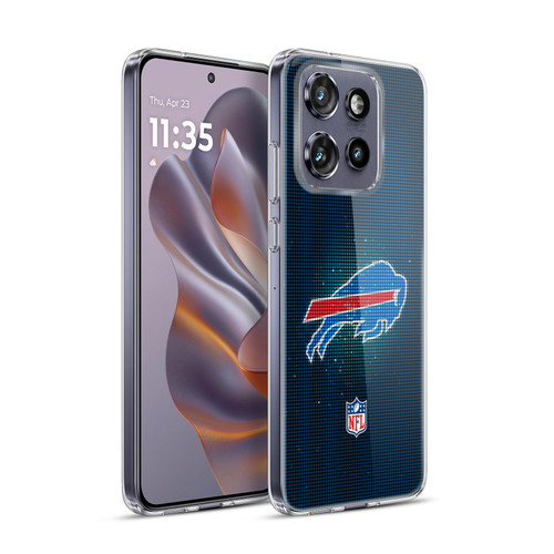 NFL Buffalo Bills Artwork LED Soft Gel Case for Motorola Edge 50 Neo