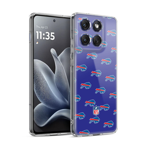 NFL Buffalo Bills Artwork Patterns Soft Gel Case for Motorola Edge 70