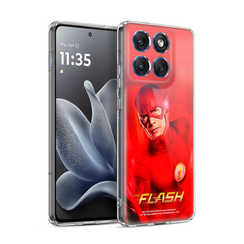 The Flash TV Series Poster Barry Red Soft Gel Case for Motorola Edge 70