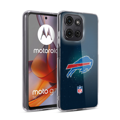NFL Buffalo Bills Artwork LED Soft Gel Case for Motorola Moto G75