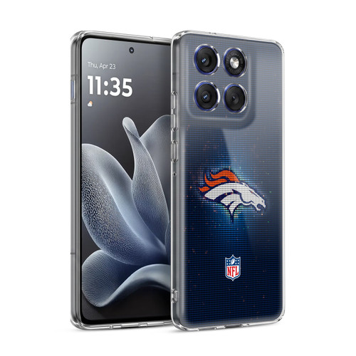 NFL Denver Broncos Artwork LED Soft Gel Case for Motorola Edge 70