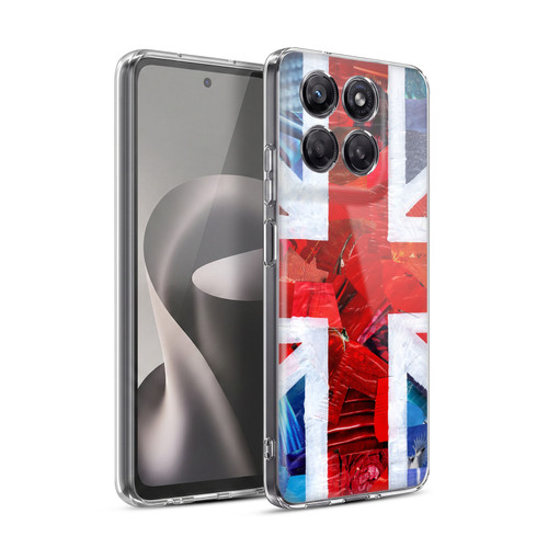 Artpoptart Flags Union Jack Soft Gel Case for Motorola Moto G37 Power