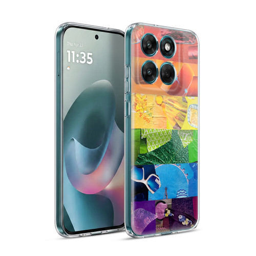 Artpoptart Flags LGBT Soft Gel Case for Motorola Moto G77