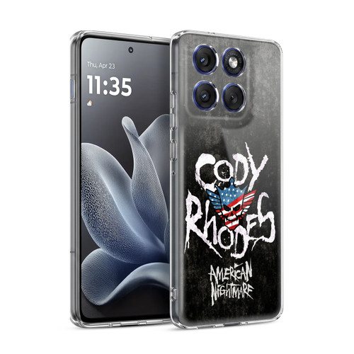 WWE Cody Rhodes Distressed Name Soft Gel Case for Motorola Edge 70