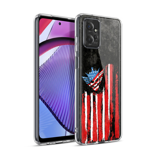 WWE Cody Rhodes Superstar Flag Soft Gel Case for Motorola Moto G Power (2023)
