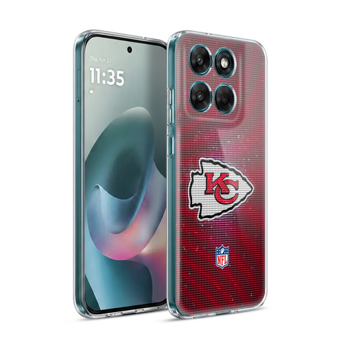 NFL Kansas City Chiefs Artwork LED Soft Gel Case for Motorola Moto G77