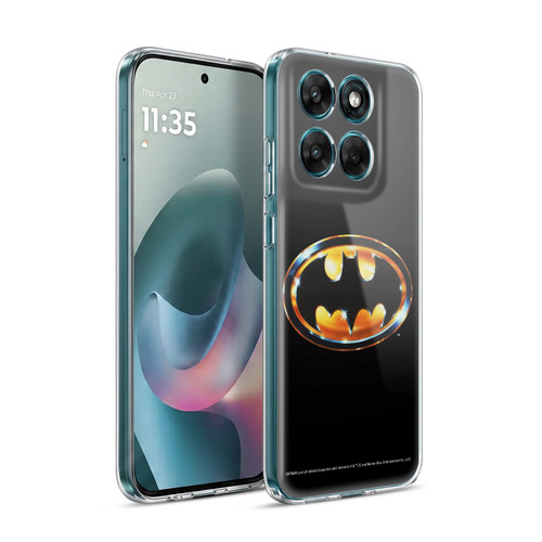 Batman (1989) Key Art Logo Soft Gel Case for Motorola Moto G77