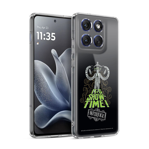 Beetlejuice Graphics Show Time Soft Gel Case for Motorola Edge 70