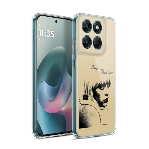 Billie Eilish Happier Than Ever Album Image Soft Gel Case for Motorola Moto G77