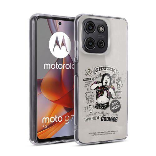 The Goonies Graphics Character Art Soft Gel Case for Motorola Moto G75
