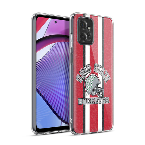 Ohio State University Football Graphics Helmet Soft Gel Case for Motorola Moto G Power (2023)
