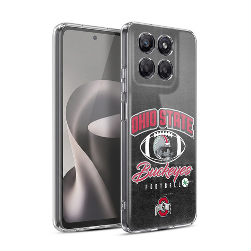 Ohio State University Football Graphics Vintage Soft Gel Case for Motorola Moto G37 Power