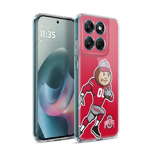 Ohio State University Football Graphics Mascot Oversized Soft Gel Case for Motorola Moto G77
