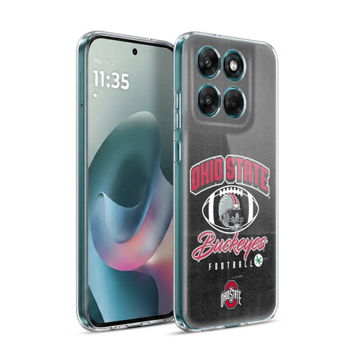Ohio State University Football Graphics Vintage Soft Gel Case for Motorola Moto G77