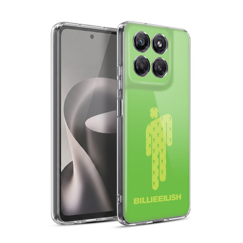 Billie Eilish Key Art Blohsh Green Soft Gel Case for Motorola Moto G37 Power