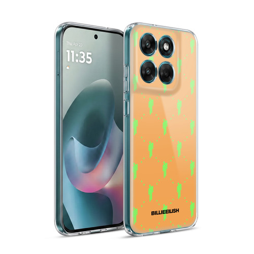 Billie Eilish Key Art Blohsh Pattern Soft Gel Case for Motorola Moto G77