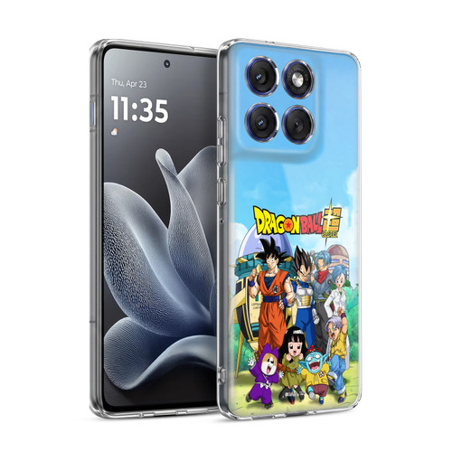 Dragon Ball Super Future Trunks Arc Characters Group Soft Gel Case for Motorola Edge 70