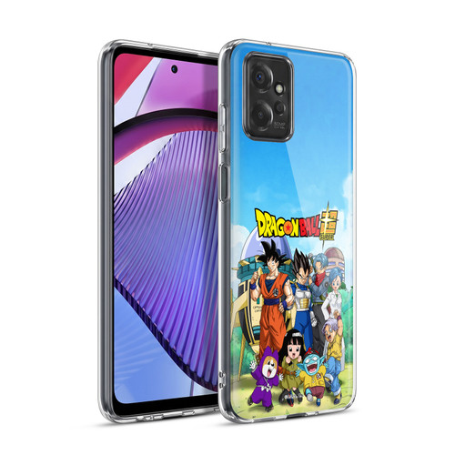 Dragon Ball Super Future Trunks Arc Characters Group Soft Gel Case for Motorola Moto G Power (2023)