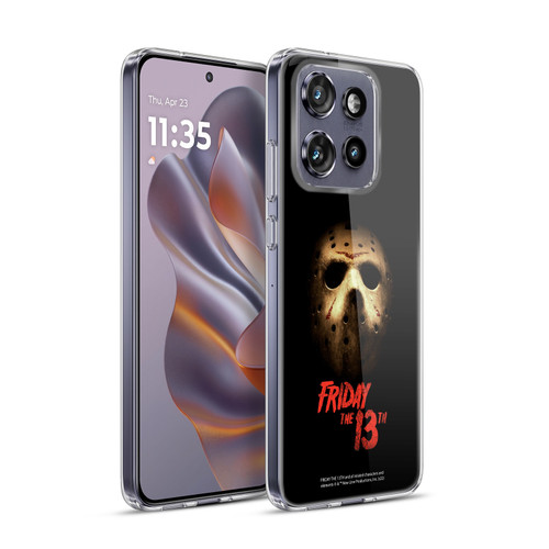 Friday the 13th 2009 Graphics Jason Voorhees Poster Soft Gel Case for Motorola Edge 50 Neo