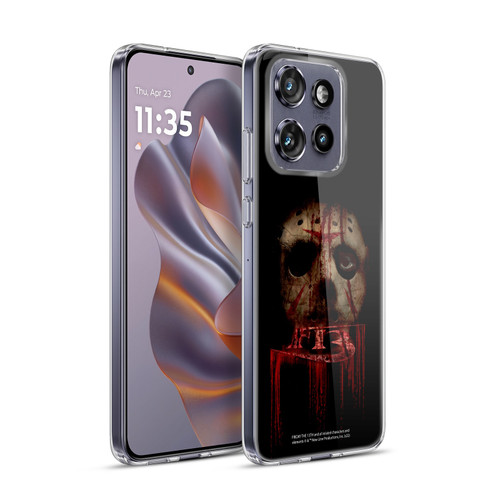 Friday the 13th 2009 Graphics Jason Voorhees Soft Gel Case for Motorola Edge 50 Neo