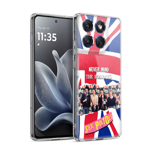 Sex Pistols Band Art Group Photo Soft Gel Case for Motorola Edge 70