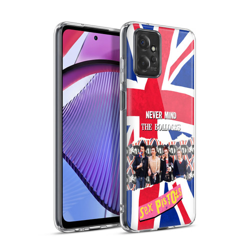 Sex Pistols Band Art Group Photo Soft Gel Case for Motorola Moto G Power (2023)
