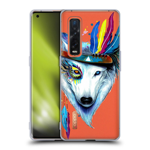 Pixie Cold Animals Warrior Soft Gel Case for OPPO Find X2 Pro 5G