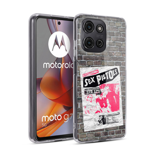 Sex Pistols Band Art Filthy Lucre Japan Soft Gel Case for Motorola Moto G75