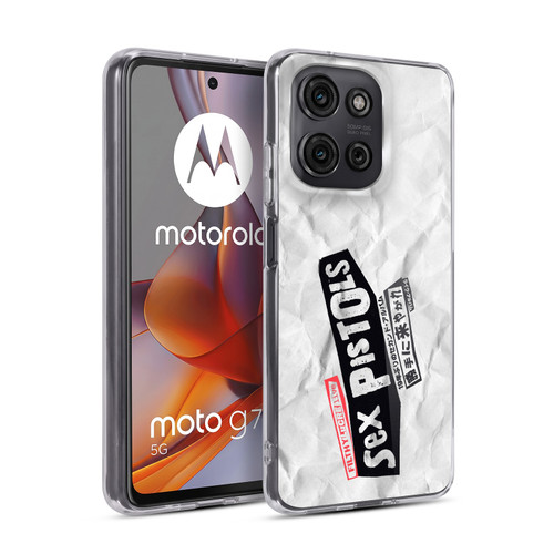 Sex Pistols Band Art Filthy Lucre Live Soft Gel Case for Motorola Moto G75