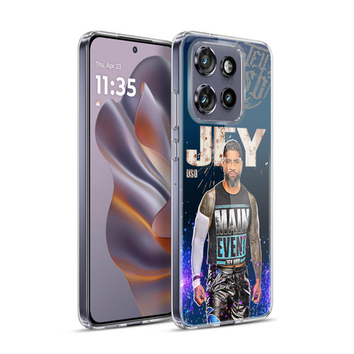 WWE Jey Uso Portrait Soft Gel Case for Motorola Edge 50 Neo