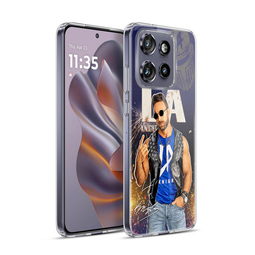 WWE LA Knight Portrait Soft Gel Case for Motorola Edge 50 Neo