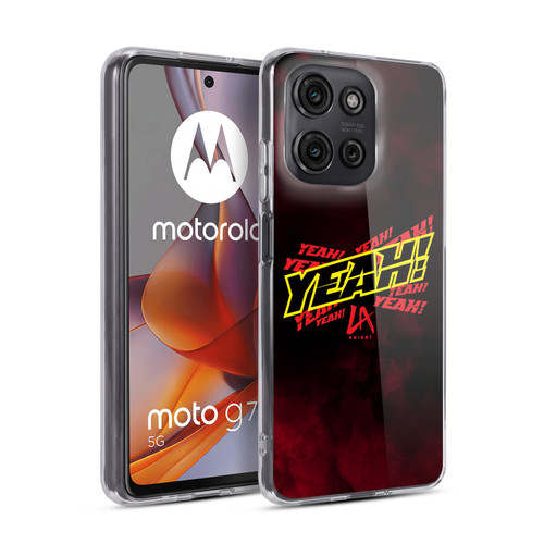 WWE LA Knight Yeah! Soft Gel Case for Motorola Moto G75