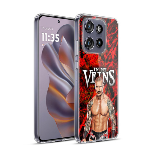 WWE Randy Orton In My Veins Soft Gel Case for Motorola Edge 50 Neo
