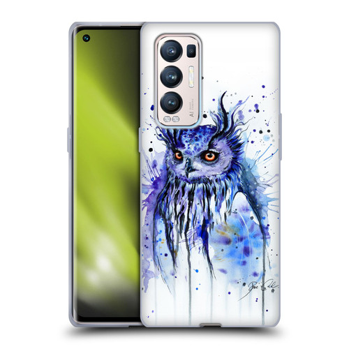 Pixie Cold Animals Secrets Soft Gel Case for OPPO Find X3 Neo / Reno5 Pro+ 5G