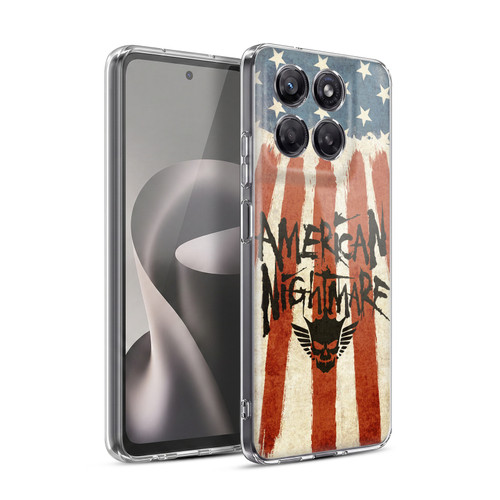 WWE Cody Rhodes Graphics American Nightmare Flag Soft Gel Case for Motorola Moto G37 Power