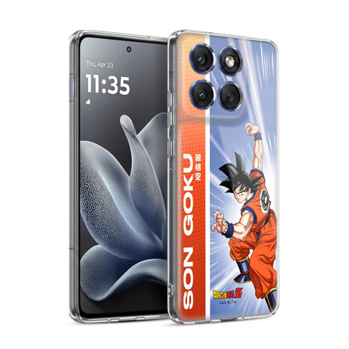 Dragon Ball Z Saiyan Arc Characters Son Goku Soft Gel Case for Motorola Edge 70