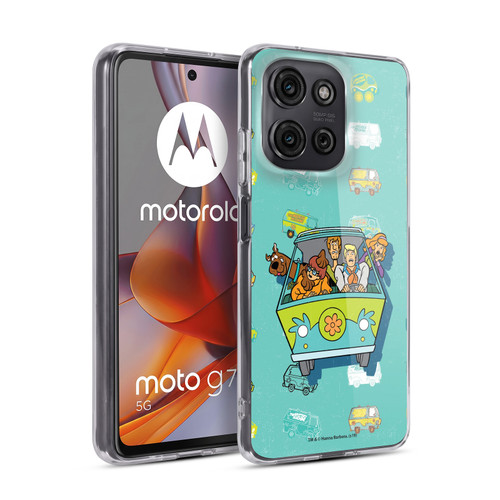 Scooby-Doo 50th Anniversary Mystery Inc. Soft Gel Case for Motorola Moto G75
