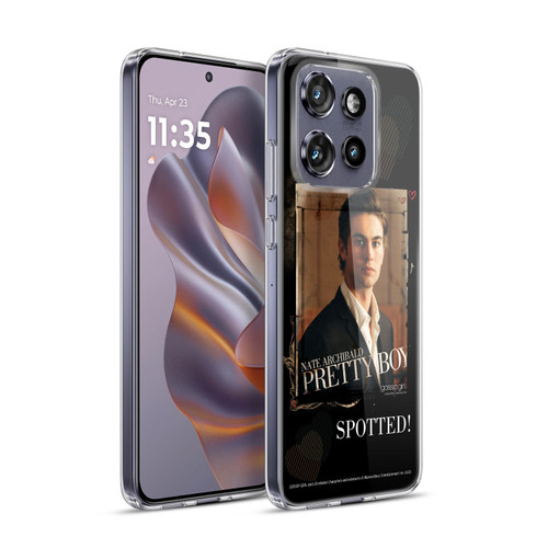 Gossip Girl Graphics Nate Soft Gel Case for Motorola Edge 50 Neo