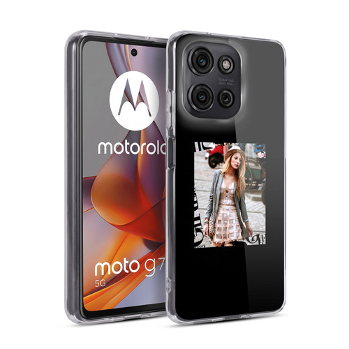 Gossip Girl Graphics Serena Soft Gel Case for Motorola Moto G75