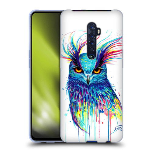 Pixie Cold Animals Into The Blue Soft Gel Case for OPPO Reno 2