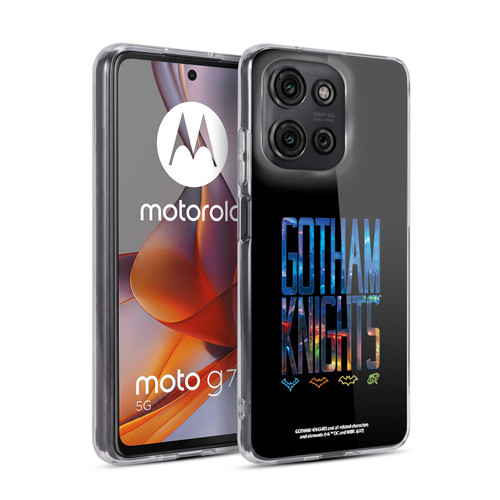 Gotham Knights Character Art Logo Soft Gel Case for Motorola Moto G75