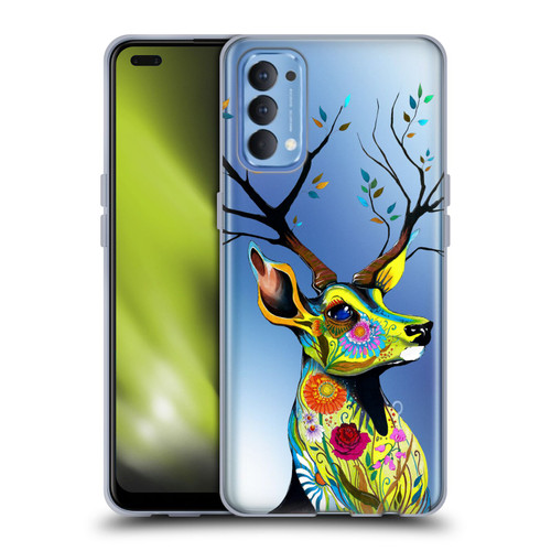 Pixie Cold Animals King Of The Forest Soft Gel Case for OPPO Reno 4 5G