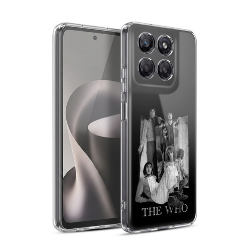 The Who Band Art Mirror Mono Distress Soft Gel Case for Motorola Moto G37 Power